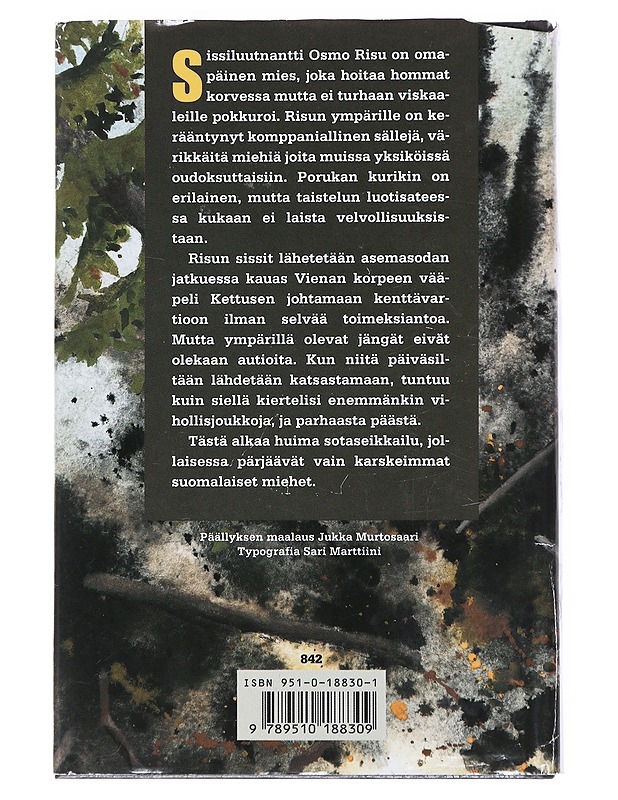 Iskuryhmä Risu : romaani - Reino Lehväslaiho - Romaanit ja novellit - 10105518367 - 1