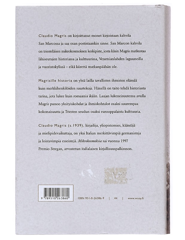 Mikrokosmoksia - Magris, Claudio - Historiakirjat - 10105518386 - 1