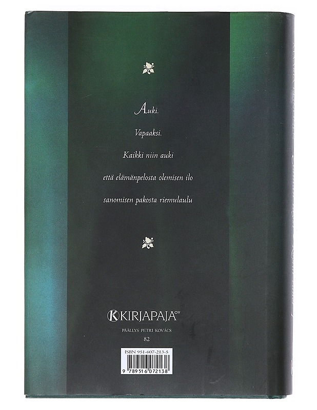 Kootut runot I, Elämän täysi : 1980-1993 - Maaria Leinonen - Kirja lahjaksi - 10105518388 - 1