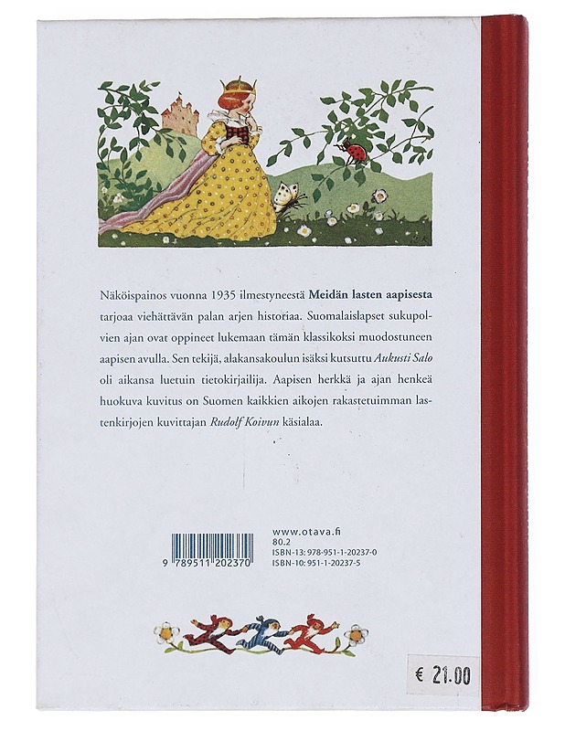 Meidän lasten aapinen - Salo, Aukusti - Lastenkirjat - 10105518421 - 1