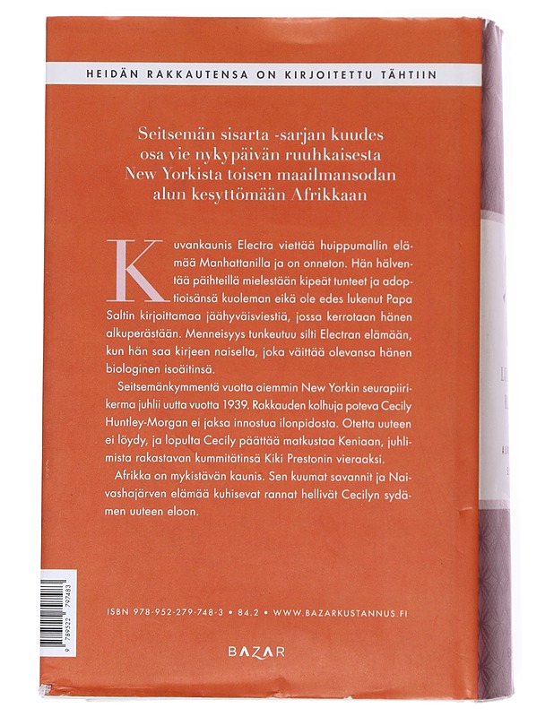 Auringon sisar - Riley, Lucinda - Kaunokirjallisuus - 10105518429 - 1