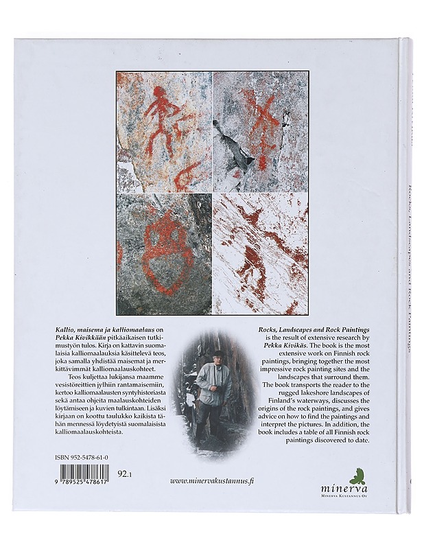 Kallio, maisema ja kalliomaalaus; Rocks, Landscapes and Rock Paintings - Kivikäs, Pekka - Tietokirjat ja oppaat - 10105518493 - 1