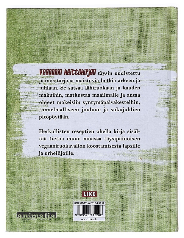 Vegaanin keittokirja - Somersalo, Inna - Ruokakirjat - 10105518495 - 1