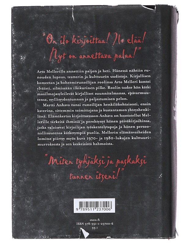 Romua rakkauden valtatiellä : Arto Mellerin elämä - Martti Anhava - Elämäkerrat ja muistelmat - 10105518509 - 1