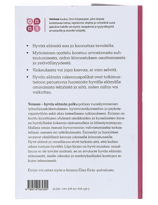 Voimaa : hyvän elämän polku - Lipponen, Kristiina - Tietokirjat ja oppaat - 10105518513 - 1