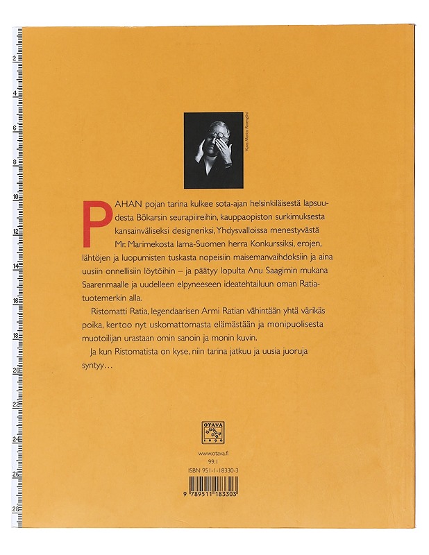 Ristomatti Ratia: Paha Poika - Ratia, Ristomatti - Elämäkerrat ja muistelmat - 10105518515 - 1
