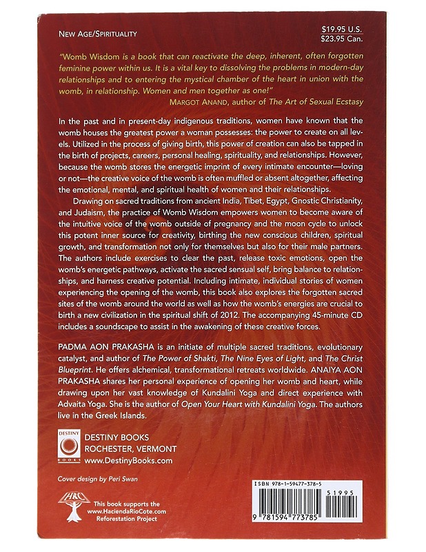 Womb Wisdom - Padma and Anaiya Aon Prakasha - Tietokirjat ja oppaat - 10105518518 - 1