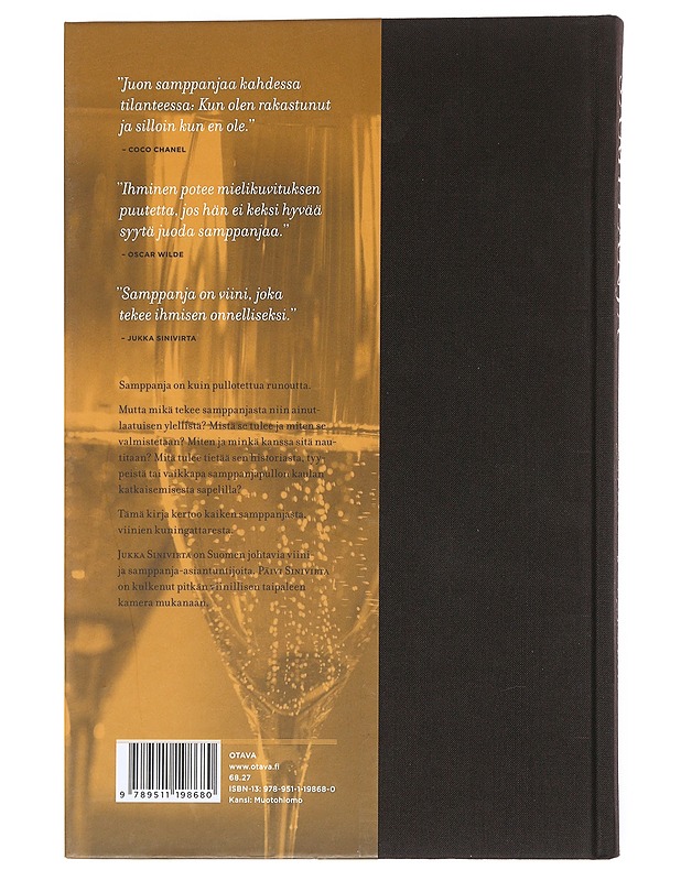 Samppanja : Naurun airut, onnen polttoaine - Sinivirta, Jukka - Tietokirjat ja oppaat - 10105518525 - 1