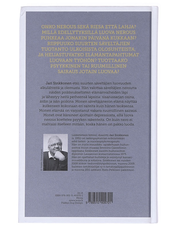 Nerouden lähteillä : suurten säveltäjien hauras elämä - Jari Sinkkonen - Elämäkerrat ja muistelmat - 10105518537 - 1