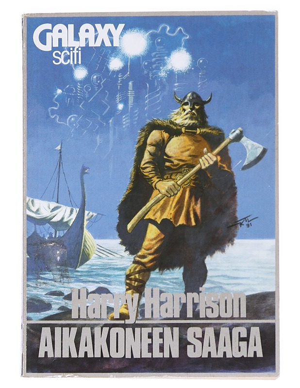 Aikakoneen saaga - Harrison, Harry - Fantasia- ja scifi - 10105518558 - 0