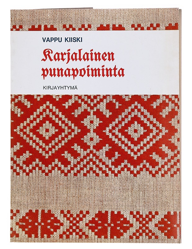 Karjalainen punapoiminta - Vappu Kiiski - Käsityökirjat - 10105518576 - 0