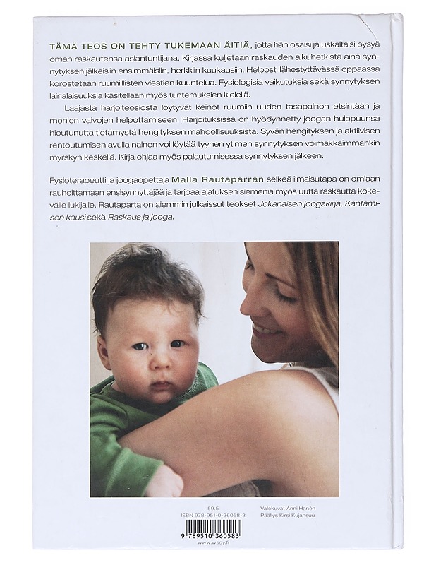 Raskaus, synnytys, äitiys : Äidiksi omaa kehoa kuunnellen - Rautaparta, Malla - Tietokirjat ja oppaat - 10105518601 - 1