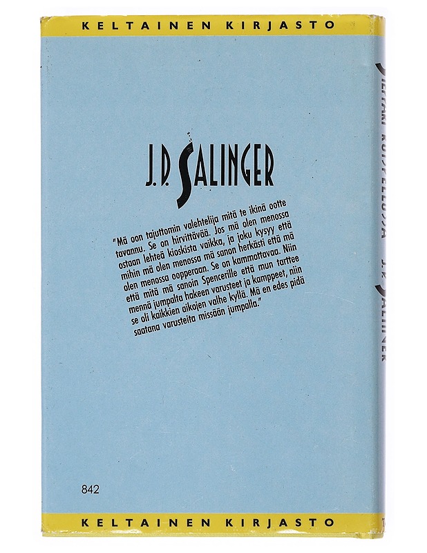 Sieppari ruispellossa - Salinger, J. D. - Romaanit ja novellit - 10105518681 - 1