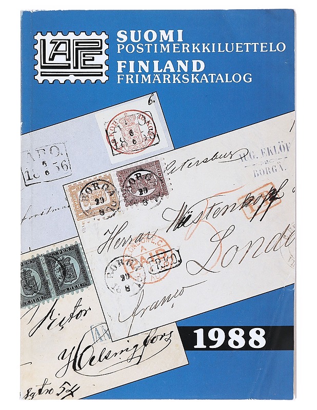 Suomi postimerkkiluettelo, No 52 : 1856-1988 - Tietokirjat ja oppaat - 10105518731 - 0