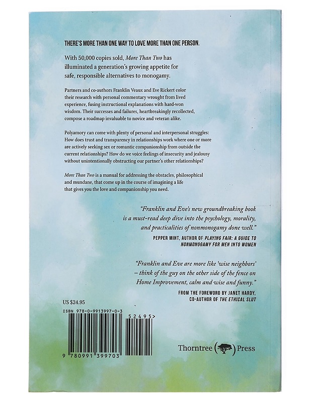 More than two : A practical guide to ethical polyamory - Veaux, Franklin - Tietokirjat ja oppaat - 10105518743 - 1