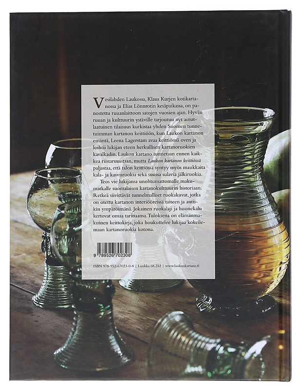 Laukon kartanon keittiössä - Lagerstam, Leena - Ruokakirjat - 10105518753 - 1