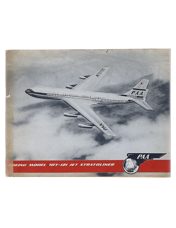 Boeing model 101-121 jet stratoliner  - Tietokirjat ja oppaat - 10105518765 - 0