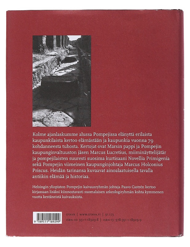 Pompejilaisia kohtaloita - Paavo Castrén - Elämäkerrat ja muistelmat - 10105518772 - 1