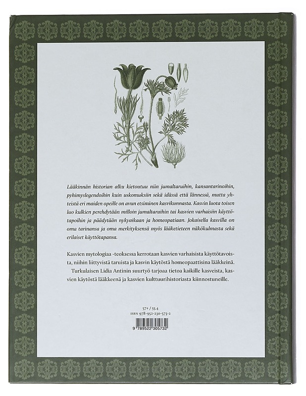 Kasvien mytologiaa : nukkatikankontista hurmejuureen - Antin, Lidia - Tietokirjat ja oppaat - 10105518779 - 1