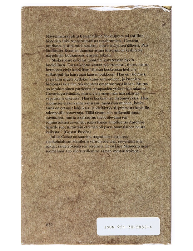 Julius Caesar - Shakespeare, William - Romaanit ja novellit - 10105518814 - 1