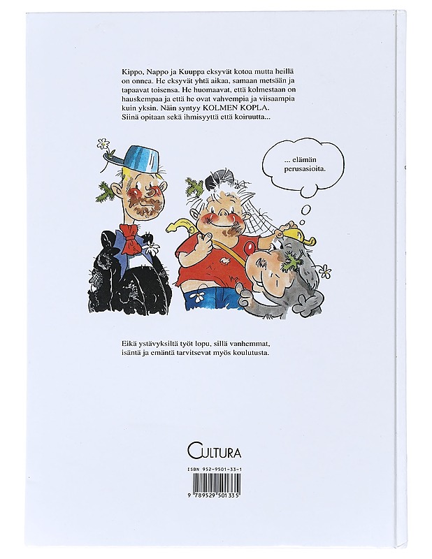 Kippo, Nappo ja Kuuppa - Martti Sirola - Lastenkirjat - 10105518811 - 1