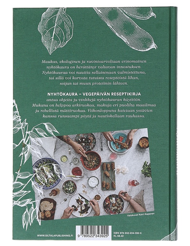 Nyhtökaura : vegepäivän reseptikirja - Itkonen, Maija - Ruokakirjat - 10105518821 - 1