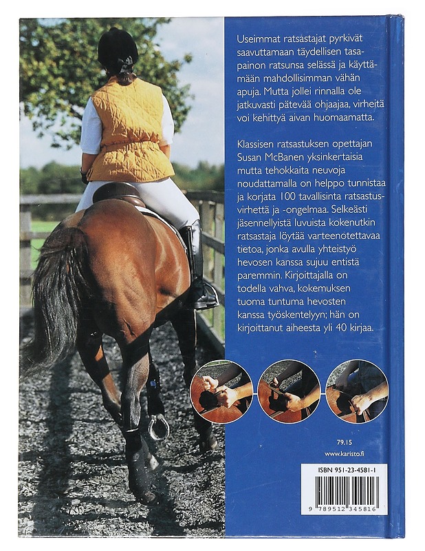 100 tapaa parantaa ratsastustaitoasi - McBane, Susan - Harrastekirjat - 10105518877 - 1
