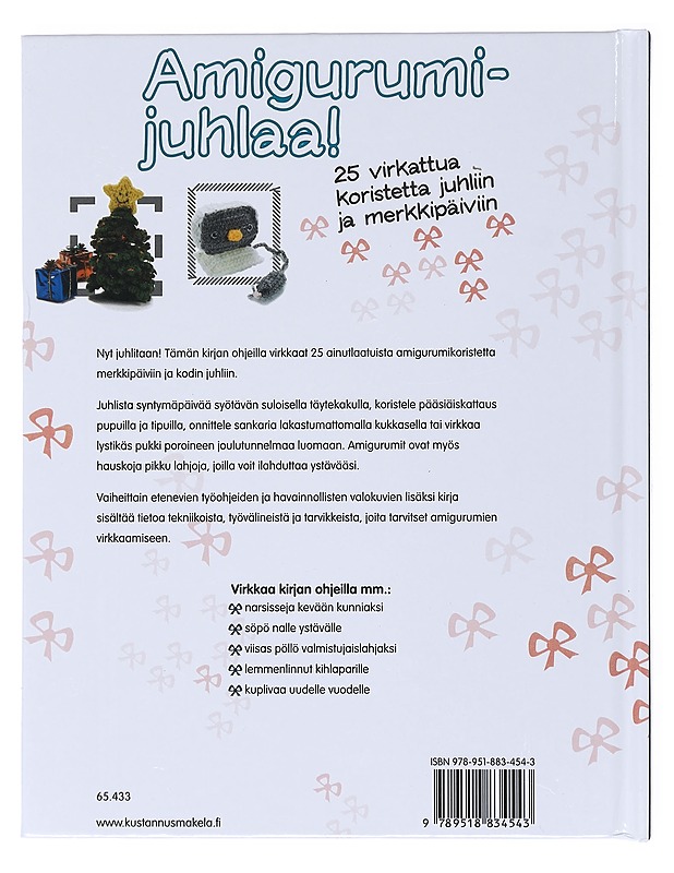 Amigurumijuhlaa! : 25 virkattua koristetta juhliin ja merkkipäiviin - Obaachan, Annie - Tietokirjat ja oppaat - 10105518889 - 1