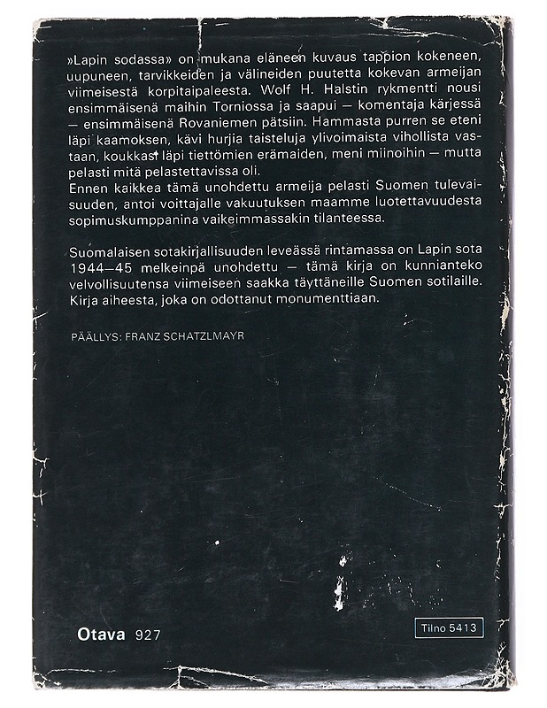 Lapin sodassa : JR 11:n mukana Oulusta Kaaresuvantoon - Wolf H. Halsti - Elämäkerrat ja muistelmat - 10105518909 - 1