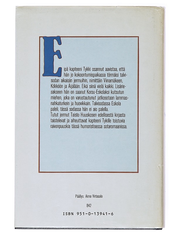 Jermut jatkosodassa : romaani - Taisto Huuskonen - Romaanit ja novellit - 10105518923 - 1