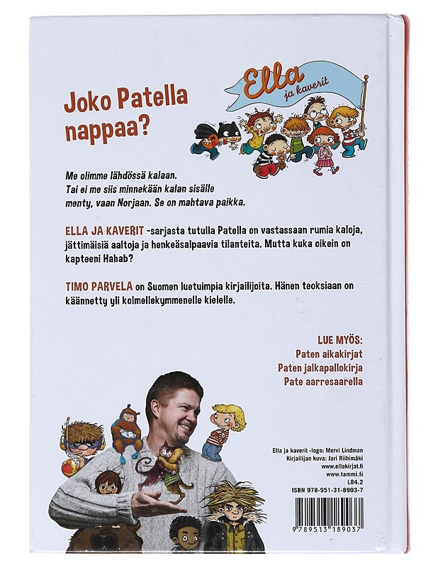 Paten kalastuskirja - Parvela, Timo - Lastenkirjat - 10105518980 - 1