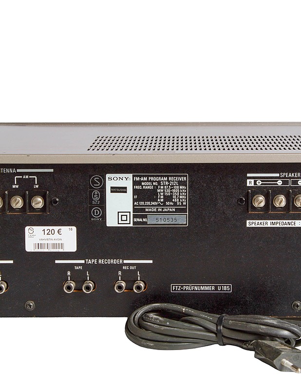SONY STR-212L -viritin-vahvistin  - Audio - 10105519013 - 3