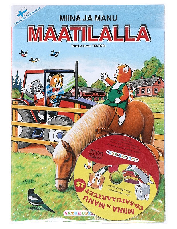 Miina ja Manu 1-4 - Puranen, Tuula - Lastenkirjat - 10105519052 - 1