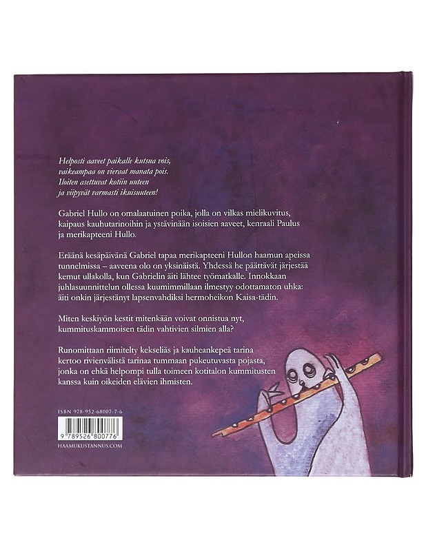 Gabriel Hullo & keskiyön kestit : tämä on tarina pienestä pojasta nimeltään Gabriel Hullo, jota ystävät ja aaveet kutsuivat Kaapoksi - Koskinen, Juha-Pekka - Lastenkirjat - 10105519059 - 1