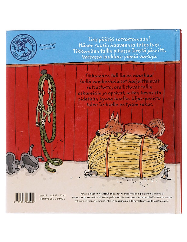 Tikkumäen talli - Niemelä, Reetta - Lastenkirjat - 10105519070 - 1