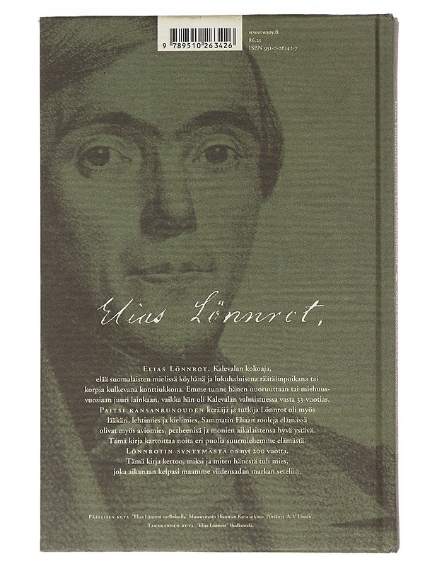 Monena mies eläessänsä : Elias Lönnrotin rooleja ja elämänvaiheita - Korolainen, Tuula - Elämäkerrat ja muistelmat - 10105519086 - 1
