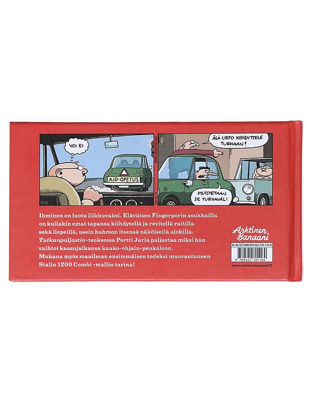Fingerpori : tutkanpaljastin - Pertti Jarla - Sarjakuvat - 10105519107 - 1