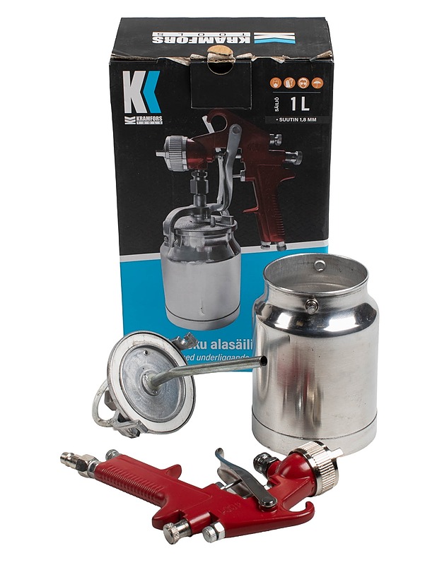 KRAMFORS maaliruisku alasäiliöllä - Rakennustarvikkeet - 10105519106 - 0