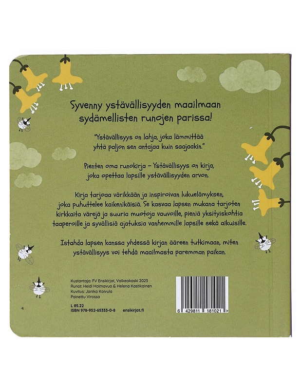 Ystävällisyys - Holmavuo, Heidi - Lastenkirjat - 10105519127 - 1
