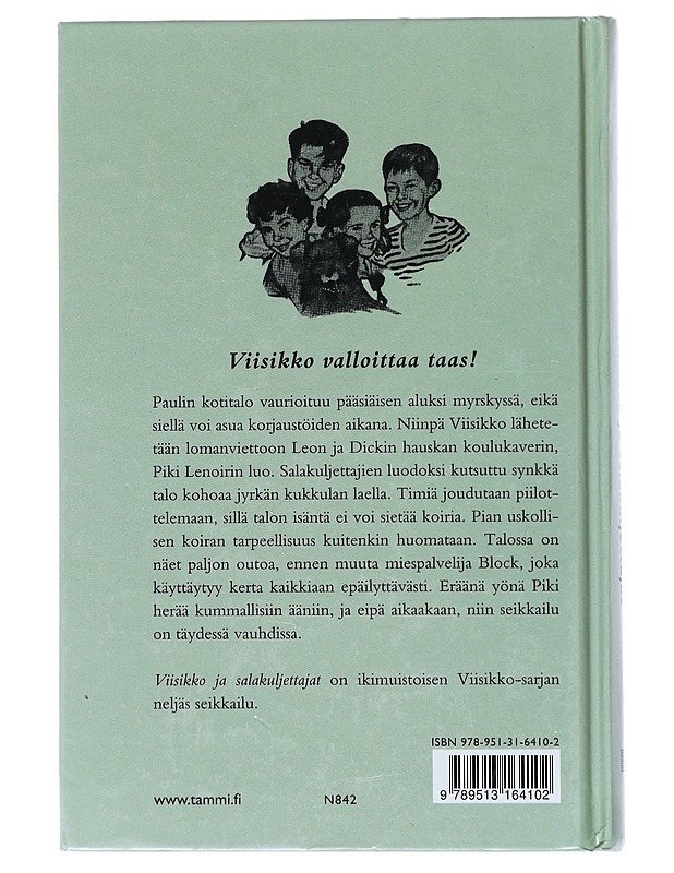 Viisikko ja salakuljettajat - Blyton, Enid - Nuorten kirjat - 10105519145 - 1