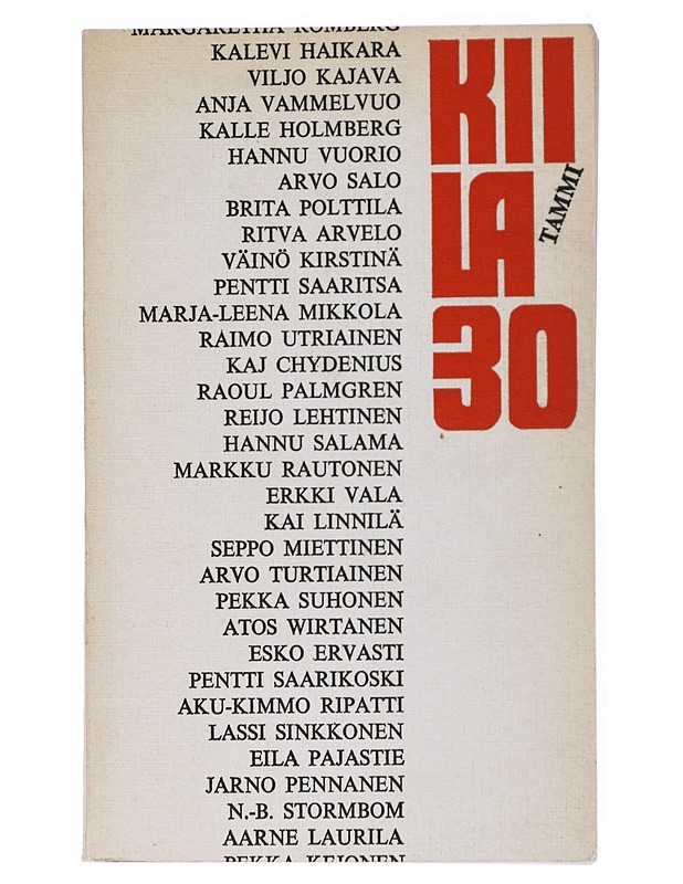 Kiila 30 - Kai Linnilä - Historiakirjat - 10105519182 - 0