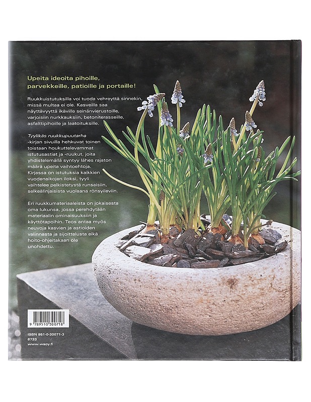 Tyylikäs ruukkupuutarha - Caplin, Adam - Tietokirjat ja oppaat - 10105519185 - 1