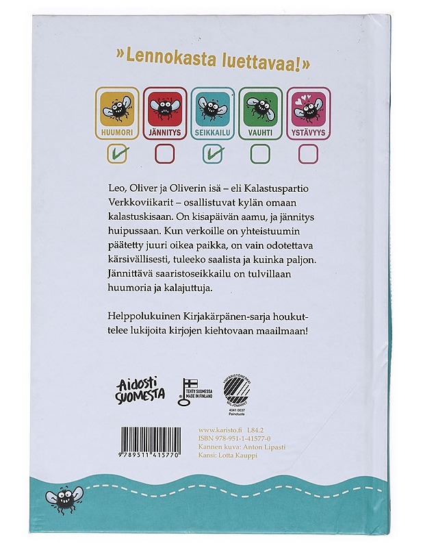 Kalastuspartio Verkkoviikarit - Markku Karpio, Anton Lipasti - Lastenkirjat - 10105519207 - 1