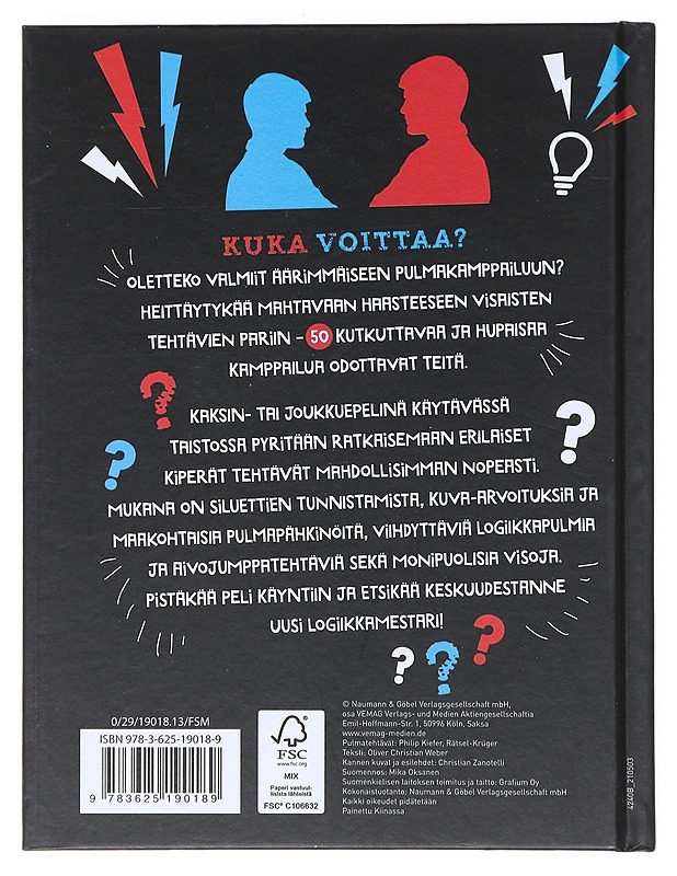 Battle Book Suuri pulmakamppailu - Oliver Christian Weber - Nuorten kirjat - 10105519213 - 1