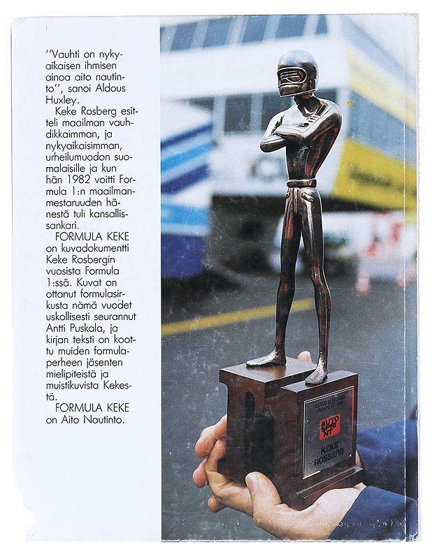 Formula keke 1986 - Elämäkerrat ja muistelmat - 10105519265 - 1