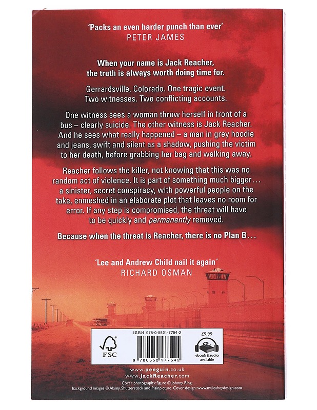 No Plan B - Child, Lee - Kirja lahjaksi - 10105519272 - 1