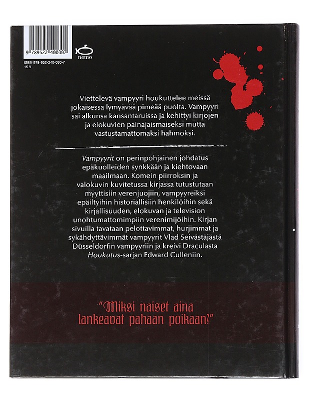 Vampyyrit - Taylor, Joules - Tietokirjat ja oppaat - 10105519285 - 1