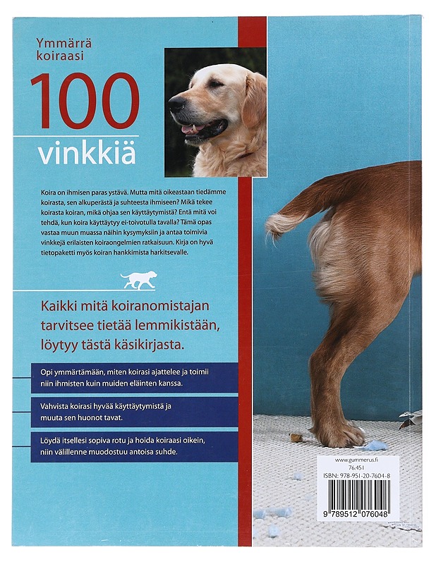 Ymmärrä koiraasi : 100 vinkkiä - Tabor, Roger - Harrastekirjat - 10105519307 - 1