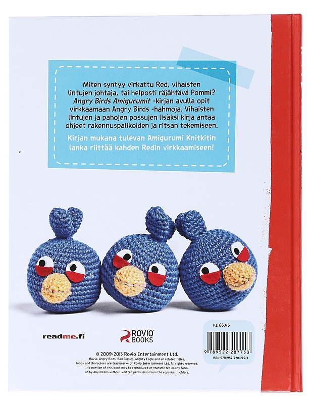 Angry Birds amigurumit - Hiltunen, Elina - Tietokirjat ja oppaat - 10105519315 - 1