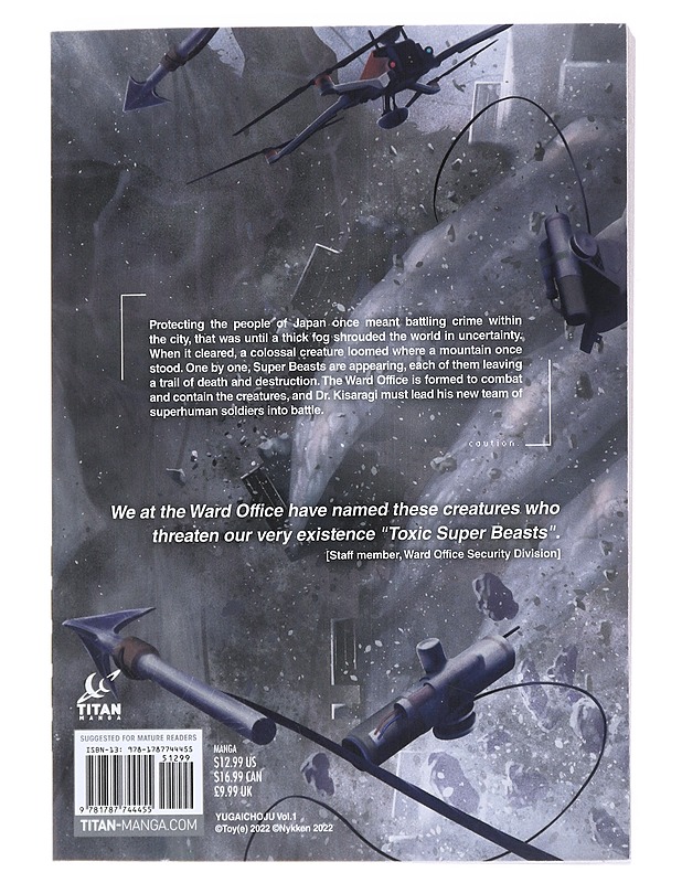 Toxic Super Beasts vol 1- Toy(e) ; Nykken  - Sarjakuvat - 10105519316 - 1